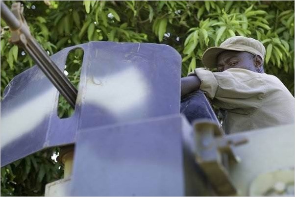 Heather McClintock война в Уганде