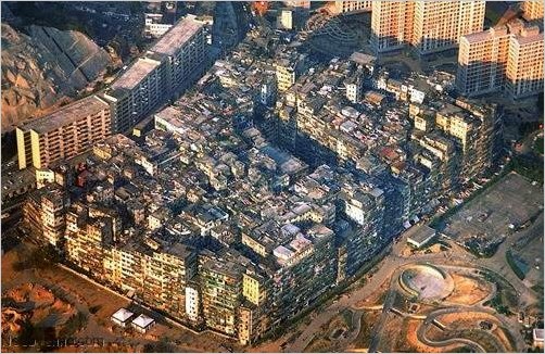 Коулун город-крепость, город-призрак в Гонконге