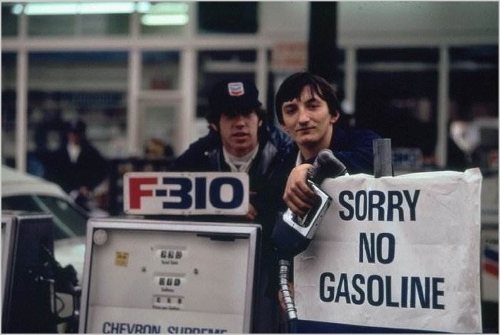 Америка 1970-е фото. Жизнь во время нефтяного кризиса