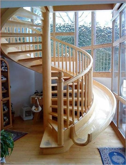 Красивые дизайнерские лестницы
