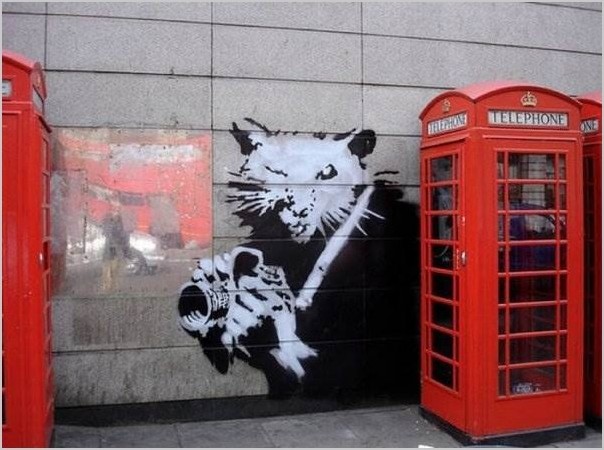 Бэнкси (Banksy) легенда граффити