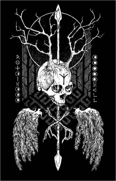 Глин Смит иллюстрации в стиле Death Metal