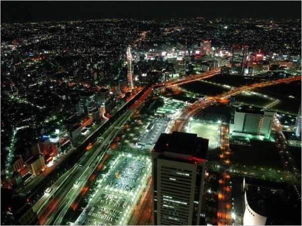 Ночная Япония фото