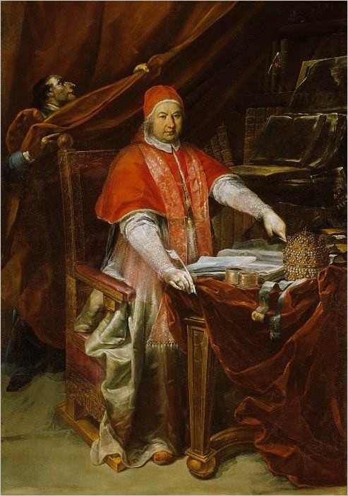 Папа Бенедикт XIV (в миру Просперо Ламбертини) — Джузеппе Мария Креспи