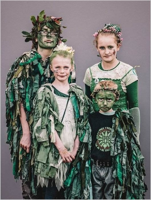 Английский праздник Джек в зеленом фото участников