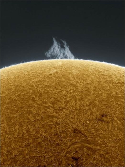 Фотографии солнца астрофотографа Alan Friedman