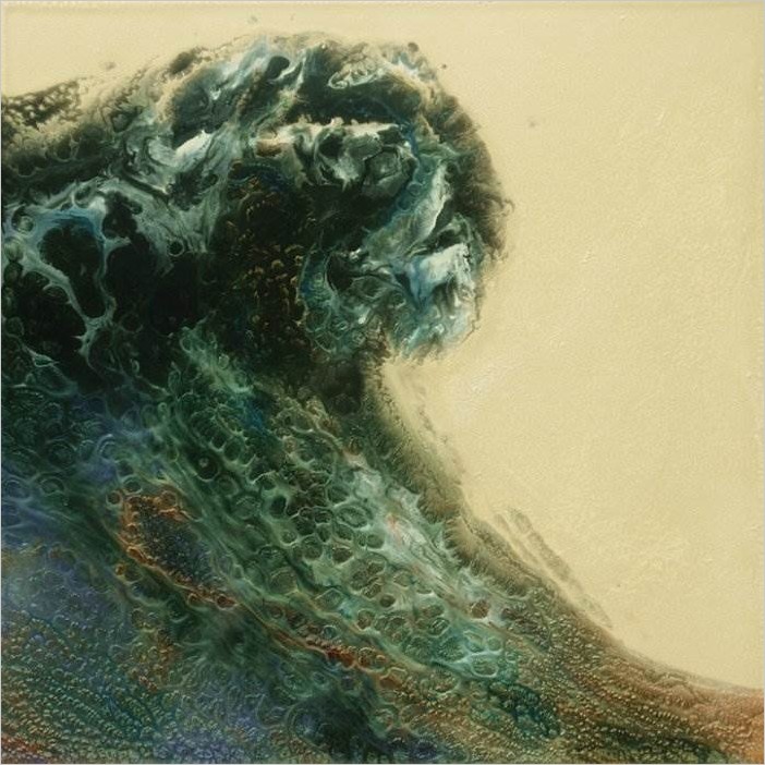 Художница Лия Мелия (Lia Melia) — динамичные волны