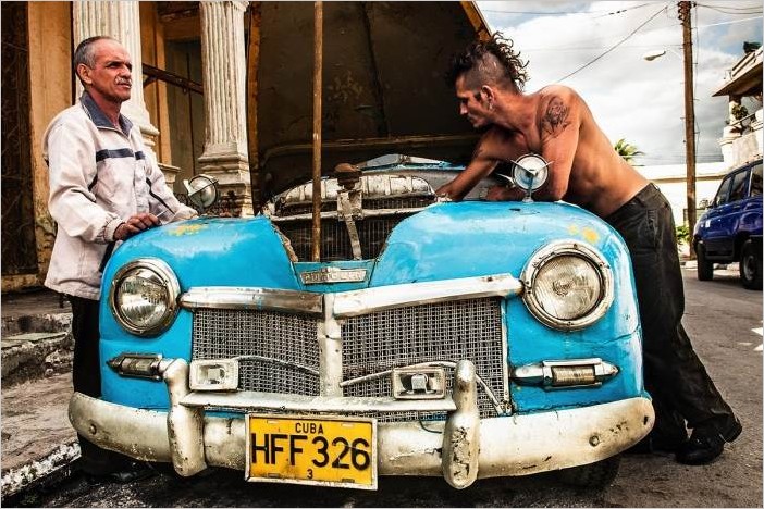 Панки на Кубе, фото
