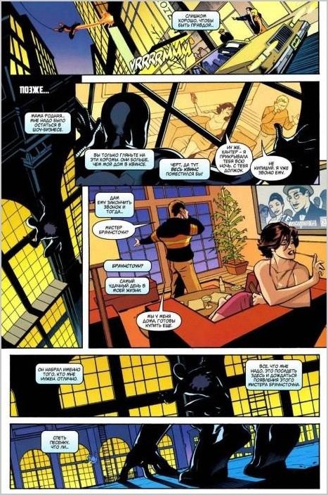 Черная Кошка комикс — Мужчины и их Пороки