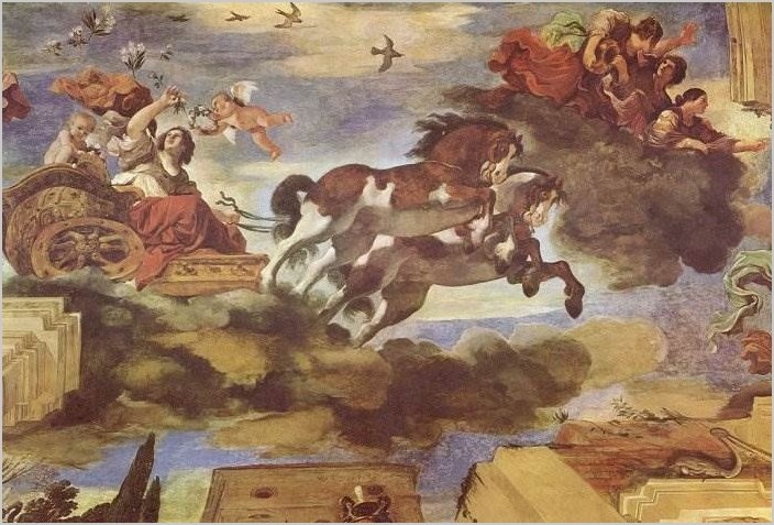 Аврора — фреска Гверчино