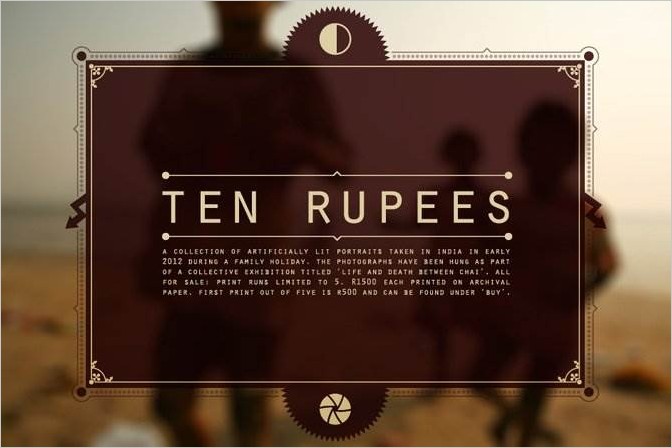 Kevin Goss-Ross — Ten Rupees