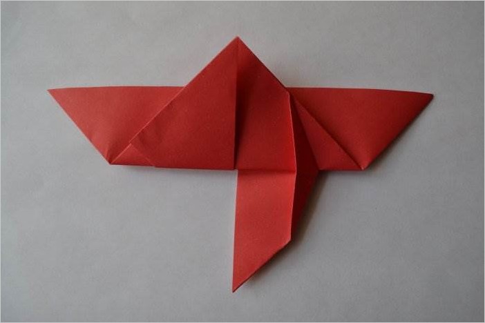 Оригами из бумаги — Бабочка. Пошаговая инструкция с фото