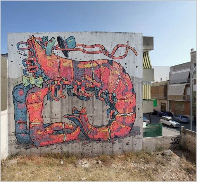 Aryz испанское граффити