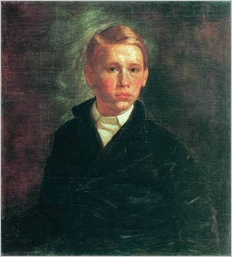 Автопортрет (1850) — Алексей Корзухин