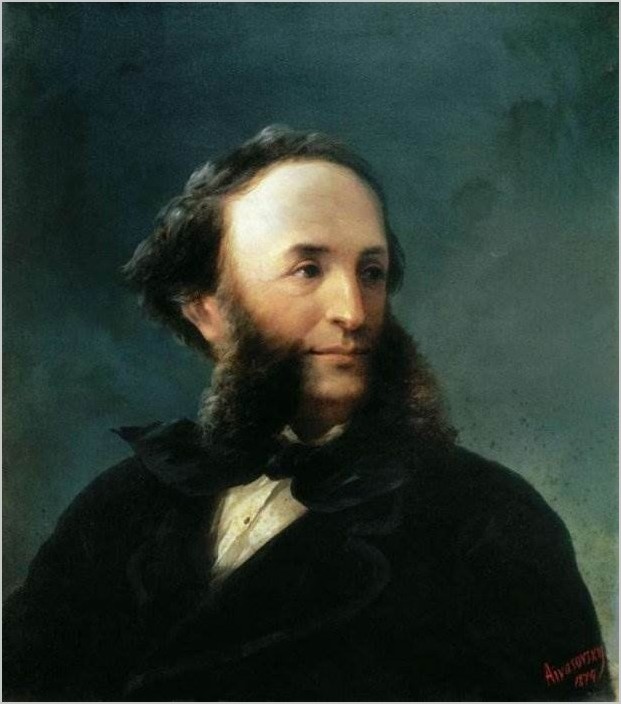 Автопортрет Айвазовского (1874)