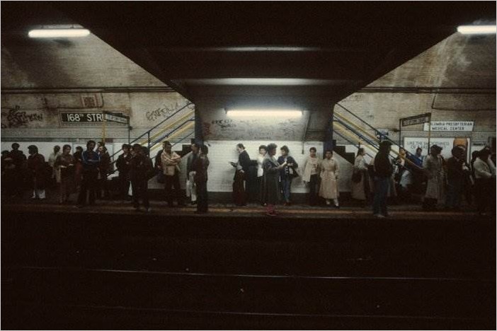 Фотограф Кристофер Моррис — метро Нью-Йорка (1981 г.)