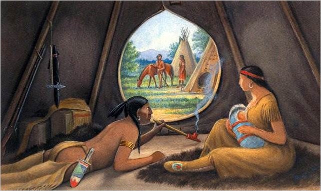Индейцы художника Cassilly Adams