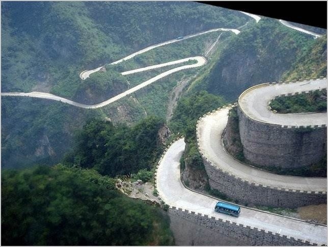 Дорога в небеса. Китай фото