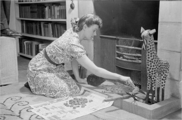 Фотосессия 1941 года. Миссис Олив будни англичанки во время войны