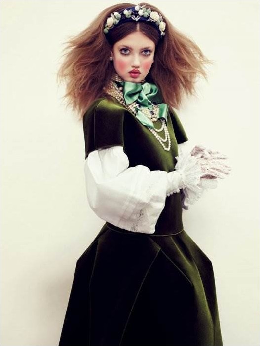 Линдси Виксон фотосессия для Vogue Japan. Фотограф Emma Summerton