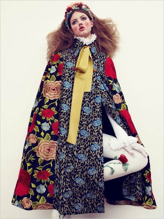 Линдси Виксон фотосессия для Vogue Japan. Фотограф Emma Summerton
