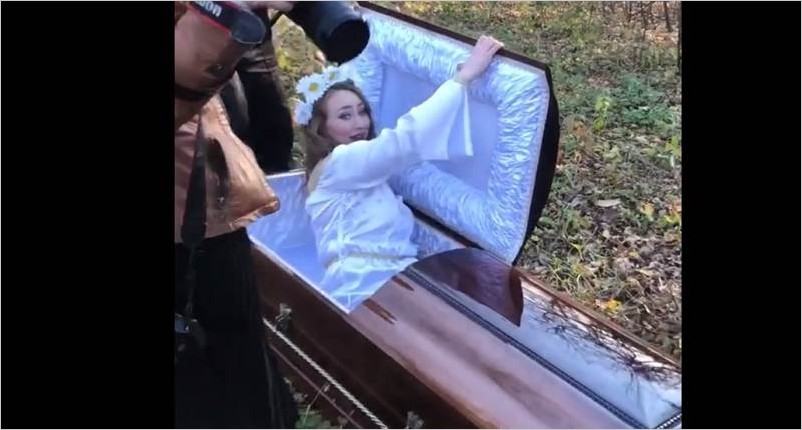 Сания Тимасова фото в гробу