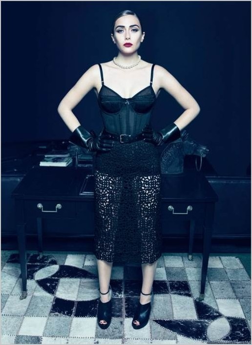 Элизабет Олсен фотосессия для Vogue Italia (фотограф Tom Munro)