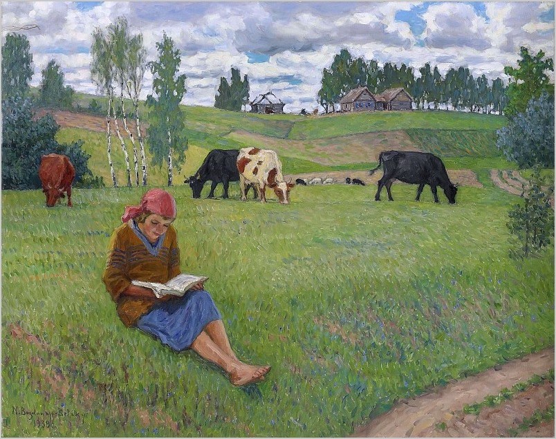 Богданов-Бельский картины