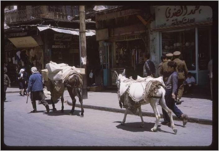 Дамаск в 60-е годы фото (Charles W. Cushman)