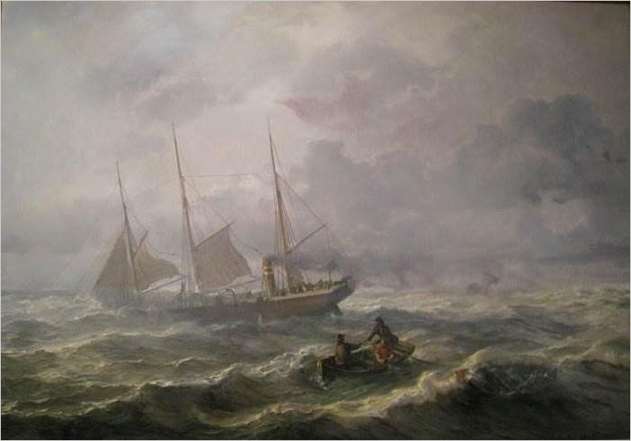 Йохан-Якоб Беннеттер – норвежский художник-маринист