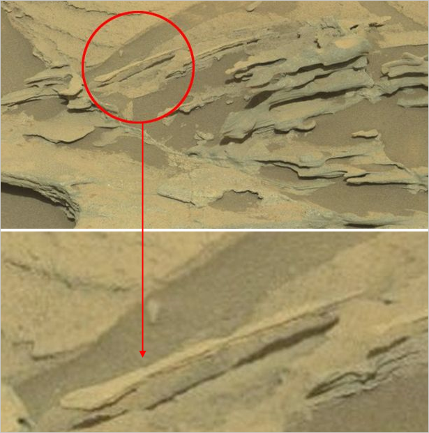 На Марсе нашли ложку фото