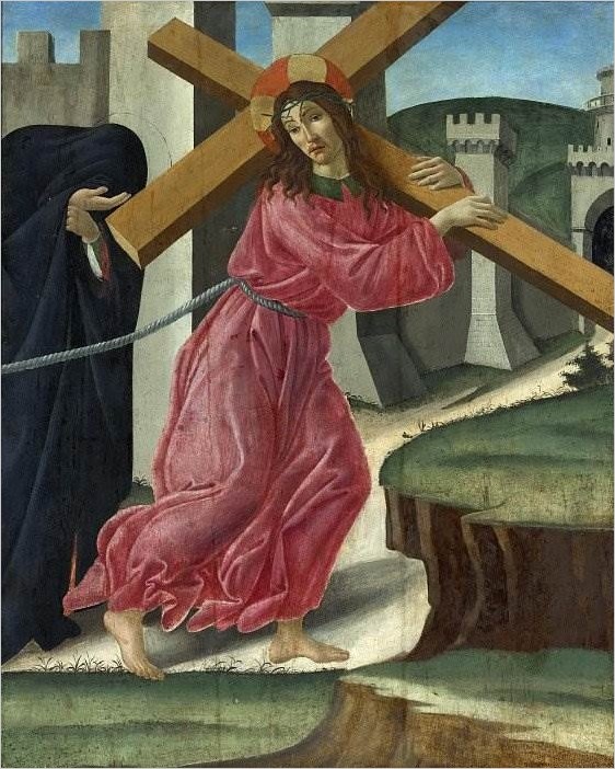 Христос, несущий крест — Сандро Боттичелли