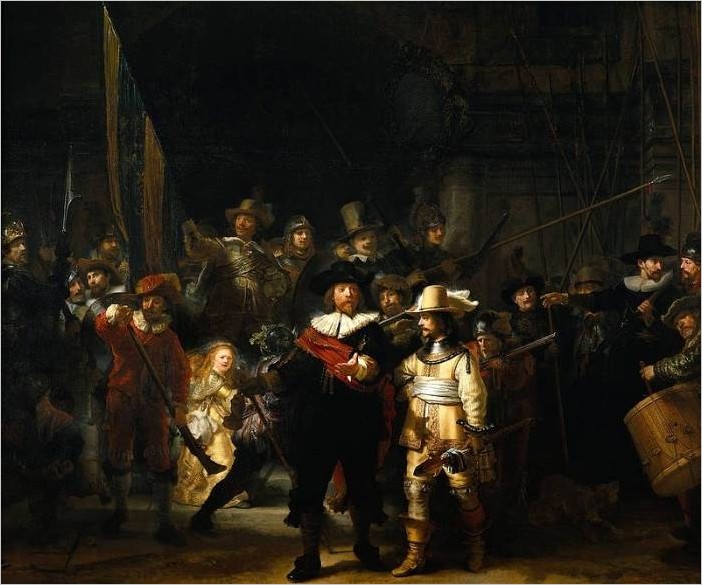 «Ночной дозор» картина Рембрандта