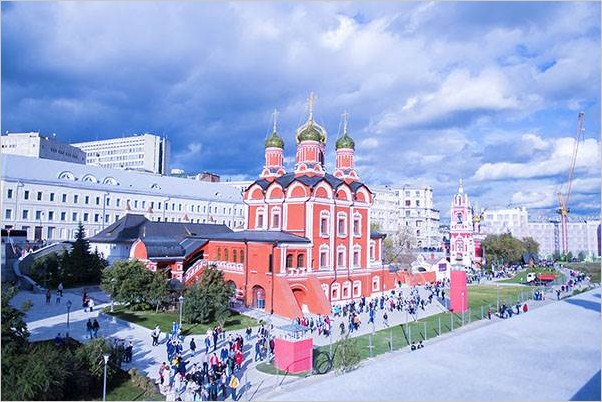 Зарядье – уникальный природный уголок в центре Москвы