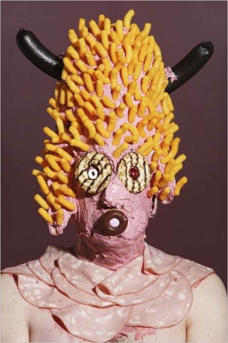 Фуд-портреты или нездоровая пища, фотограф James Ostrer