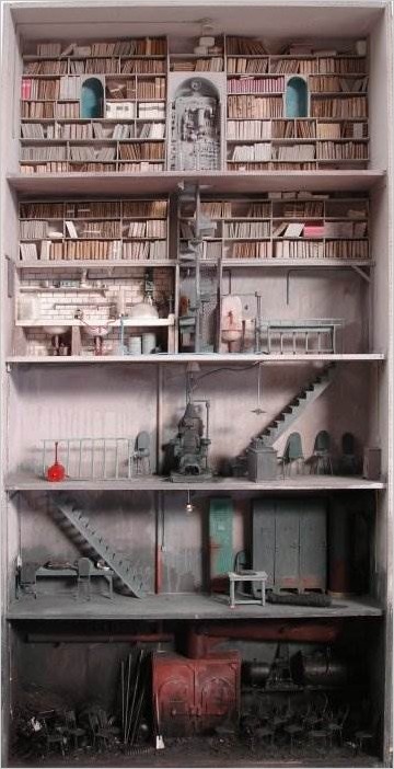 Мрачные кукольные домики от Marc Giai-Miniet
