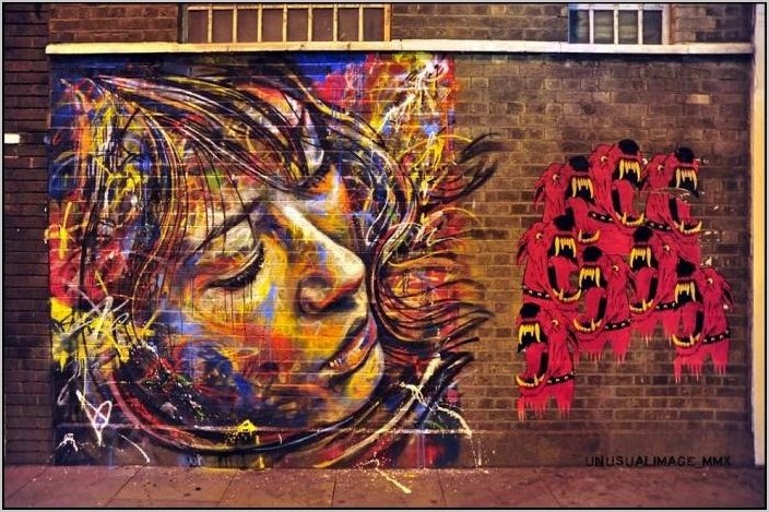 David Walker граффитчик из Лондона