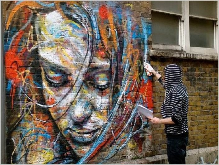 David Walker граффитчик из Лондона