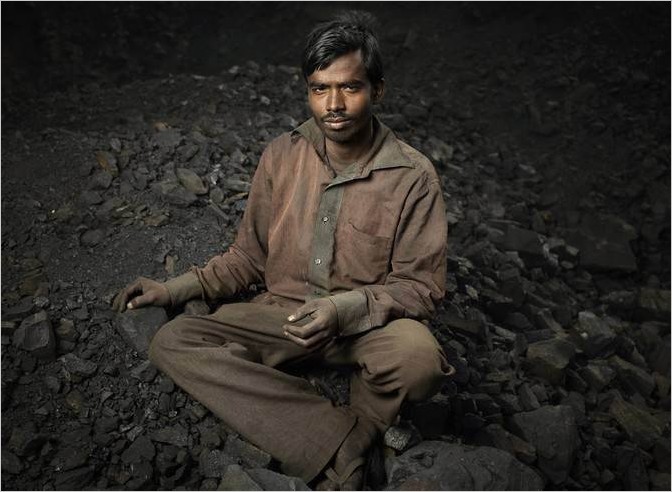 Фотограф Ken Hermann. Рабочие угольной шахты