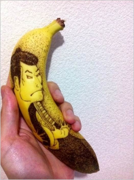 End Cape татуировки на бананах