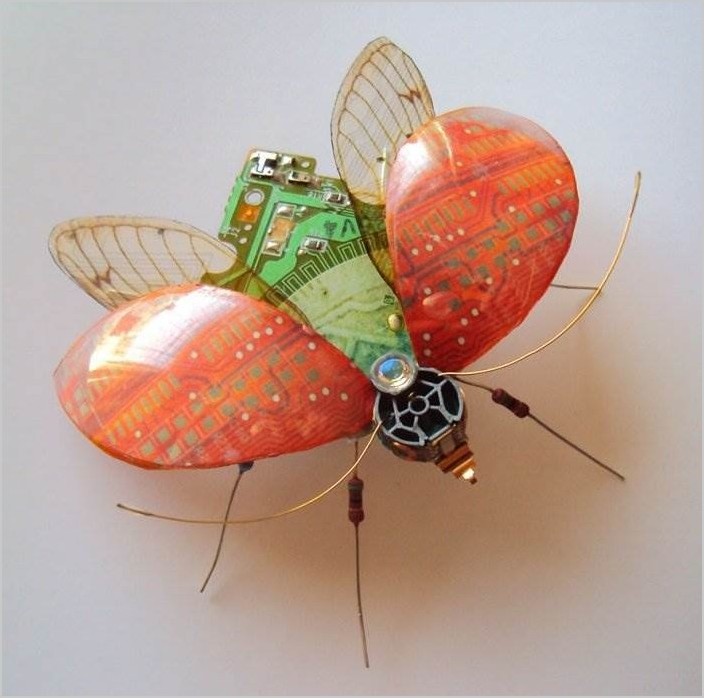 Электронные насекомые от Джюли Элис Чэппелл