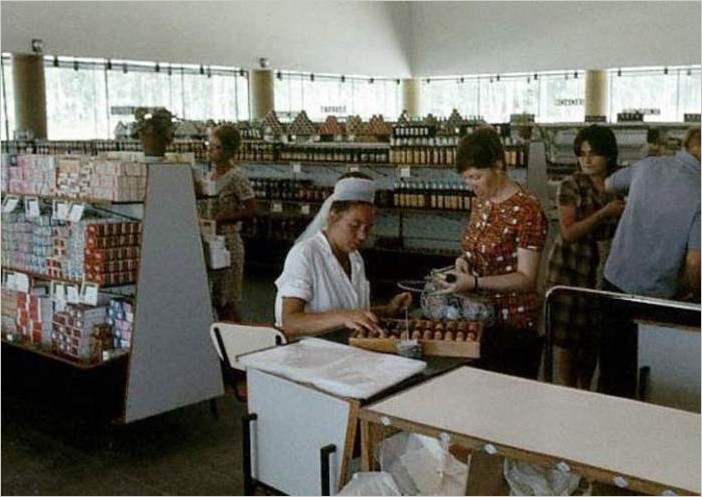 Магазины в СССР фото
