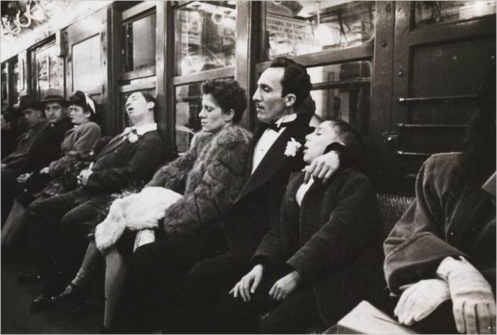 Фотограф Стэнли Кубрик (Stanley Kubric) — Метро Нью-Йорка, 1946