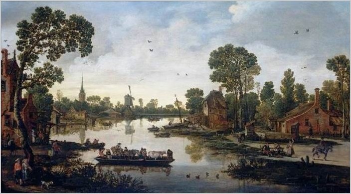 Эсайас ван де Вельде картины