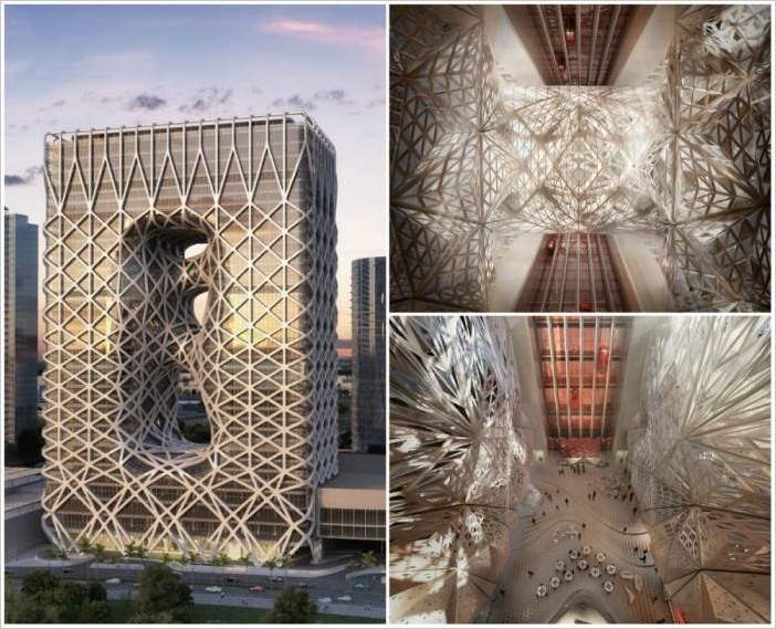 Заха Хадид сумасшедшая архитектура фото