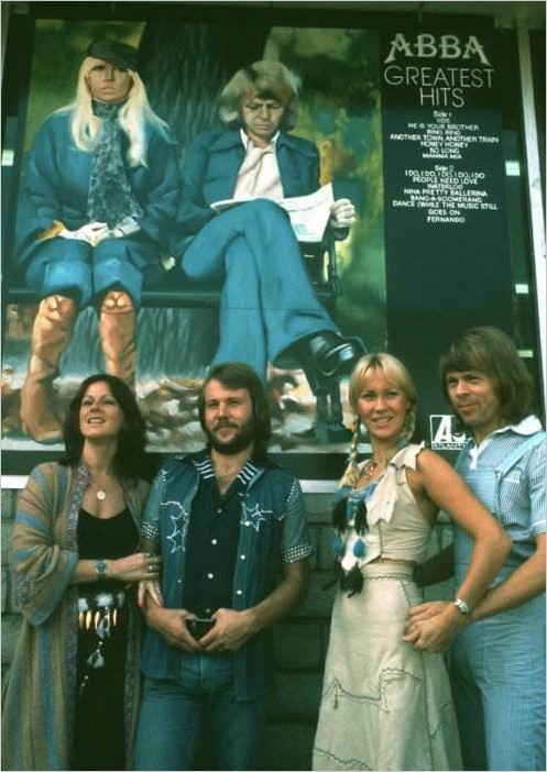Группа АББА фото (1976)