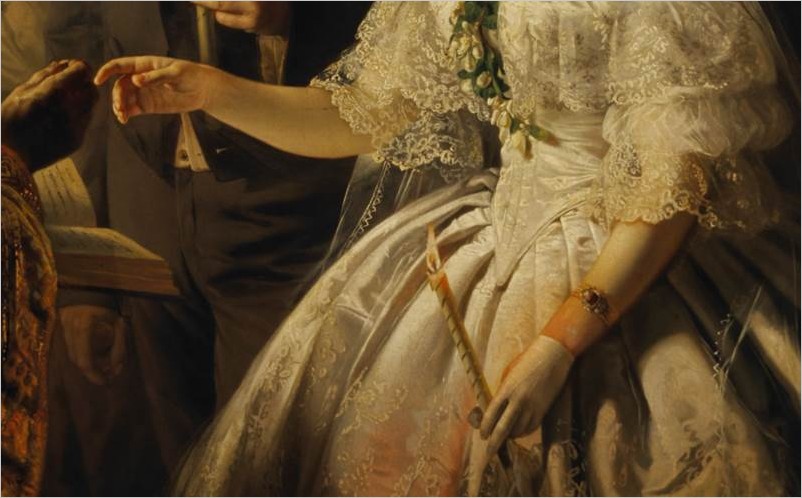 «Неравный брак» картина Пукирева