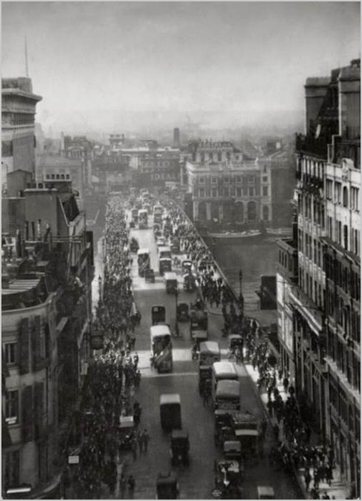Фотограф Emil Otto Hoppe — Лондон начала XX в.