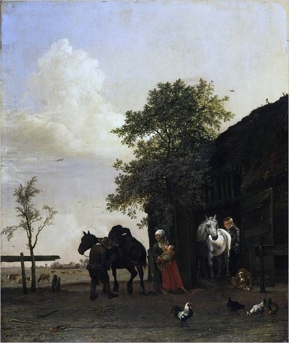 Паулюс Поттер голландский художник XVII века