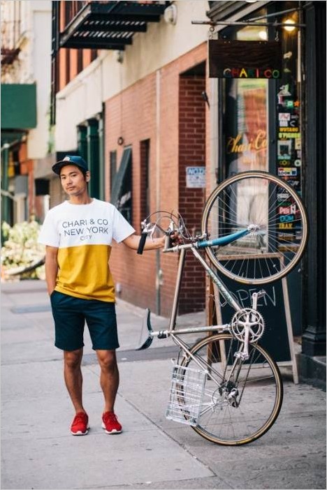 Фотограф Сэм Полкер — Нью-Йорк на велосипеде